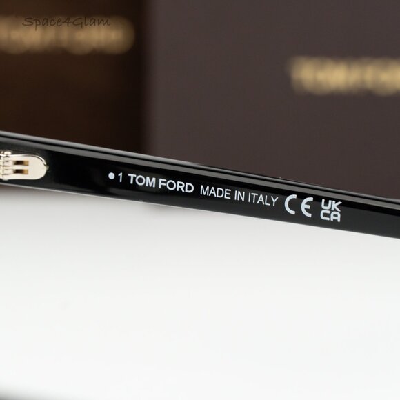 Tom Ford Women Eyeglasses Black Blue Block Cat Eye FT6091-B 001 NEW AUTHENTIC main image 4